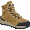 Carhartt Non-Slip Boots | Hiking*Women's 6" Gilmore Waterproof Soft Toe Tan Work Hiker Tan Nubuck