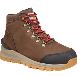 Carhartt Non-Slip Boots | Hiking*Women's 5" Gilmore Waterproof Soft Toe Dark Brown Work Hiker Dark Brown Nubuck