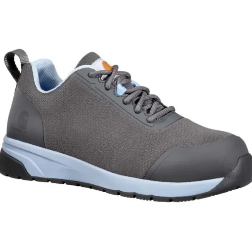 Carhartt Athletic | Non-Slip Shoes*Women's Force Composite Toe Athletic Charcoal Work Shoe Charcoal/powder Blue