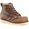 Carolina Steel Toe | Work Boots*Men's 6" AMP USA Moc Steel Toe Wedge Work Boot Dark Brown