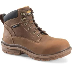 Carolina Non-Slip Boots | Work Boots*Men's 6" Dormite Waterproof Soft Toe Work Boot Brown
