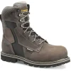 Carolina Non-Slip Boots | Non-Steel Safety Toe*Men's 8" I-Beam Waterproof Composite Toe Work Boot Grey