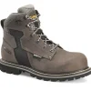 Carolina Non-Slip Boots | Non-Steel Safety Toe*Men's 6" I-Beam Waterproof Composite Toe Work Boot Grey