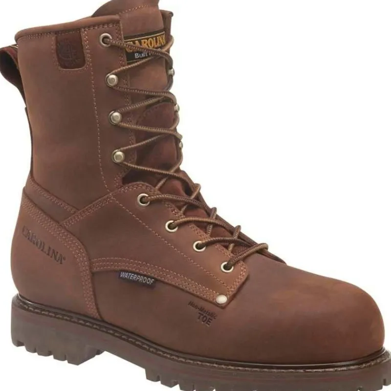 Carolina Work Boots*Men's 8" Insulated Work Boot Medium Brown
