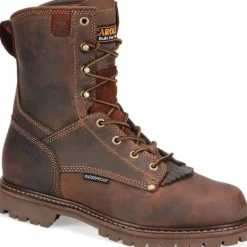 Carolina Work Boots*Men's 8" Waterproof Work Boot Medium Brown