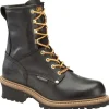 Carolina Logger*Men's 8" Waterproof Logger Boot Black