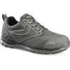 Carolina Non-Slip Shoes | Athletic*Men's Derecko ESD Aluminum Toe Athletic Work Shoe Dark Gray