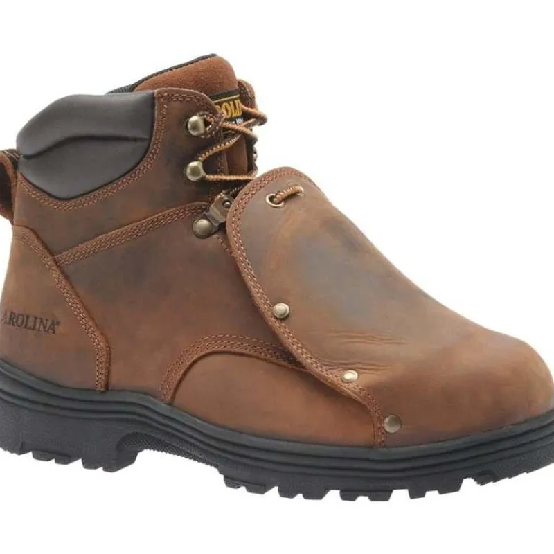 Carolina Non-Slip Boots | Met Guard*Men's External Metguard Work Boot Dark Brown