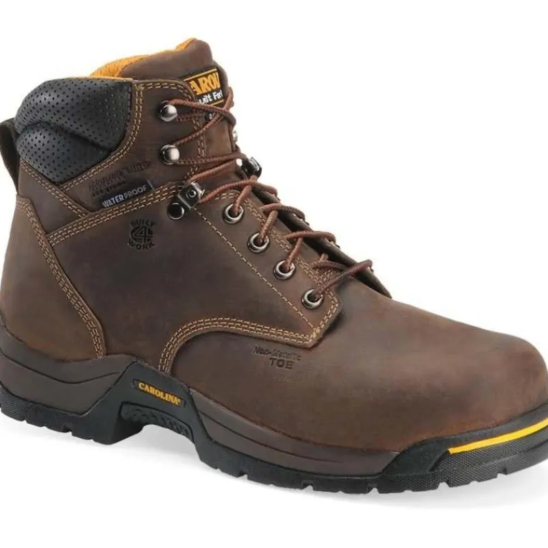 Carolina Non-Slip Boots | Non-Steel Safety Toe*Men's Insulated Composite Toe Work Boot Dark Brown