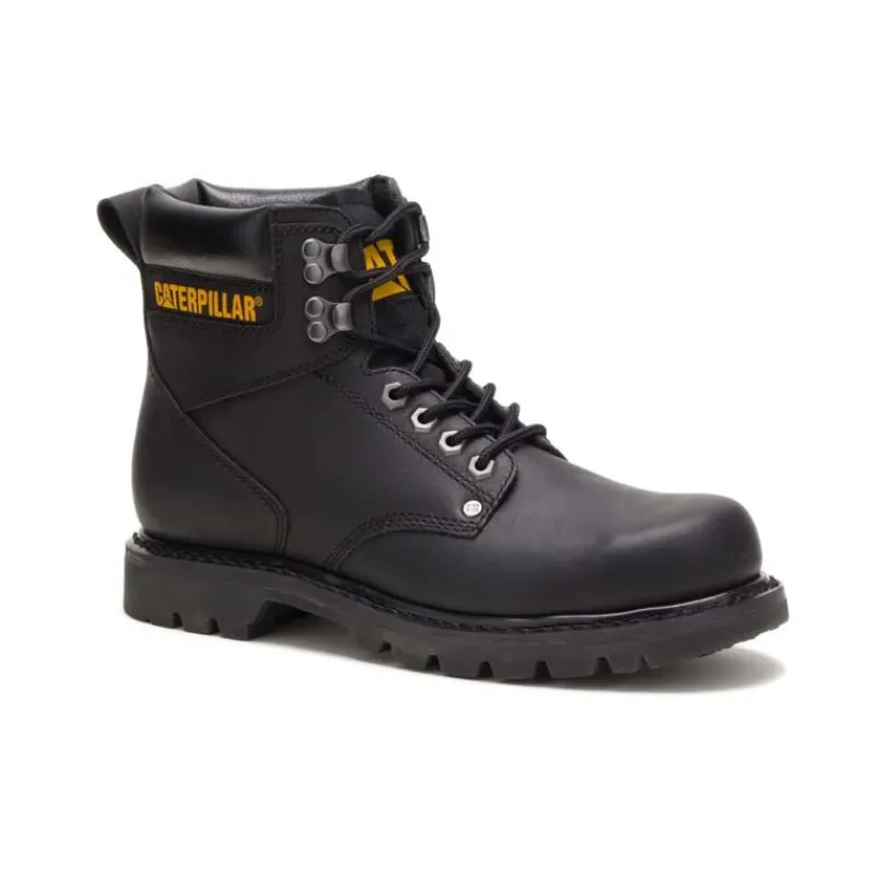 CAT Footwear Non-Slip Boots | Work Boots*Caterpillar Men's 6" Second Shift Soft Toe Work Boot Black