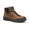 CAT Footwear Non-Slip Boots | Hiking*Caterpillar Men's Threshold Waterproof Soft Toe Hiker Real Brown