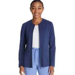 Cherokee Atmos Lab Coats & Jackets*Women's Zip Front Scrub Jacket