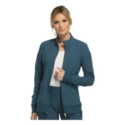 Cherokee Iflex Lab Coats & Jackets*Zip Front Warm-Up Jacket