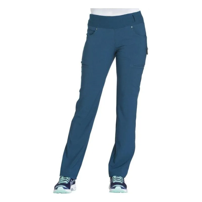 Cherokee Iflex Scrub Pants*Cherokee Mid Rise Pull on Scrub Pant