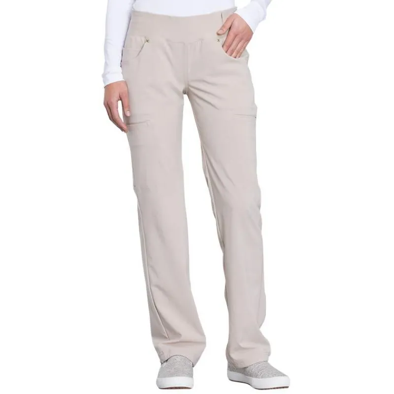Cherokee Iflex Scrub Pants*Cherokee Mid Rise Pull on Scrub Pant