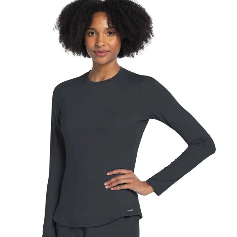 Cherokee Tees & Layering Pieces*Women's Long Sleeve Underscrub Knit Tee
