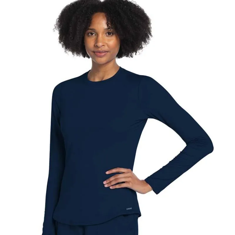 Cherokee Tees & Layering Pieces*Women's Long Sleeve Underscrub Knit Tee