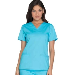 Cherokee Workwear Stretch Scrub Tops*Cherokee Workwear Core Stretch Women's V-Neck Scrub Top