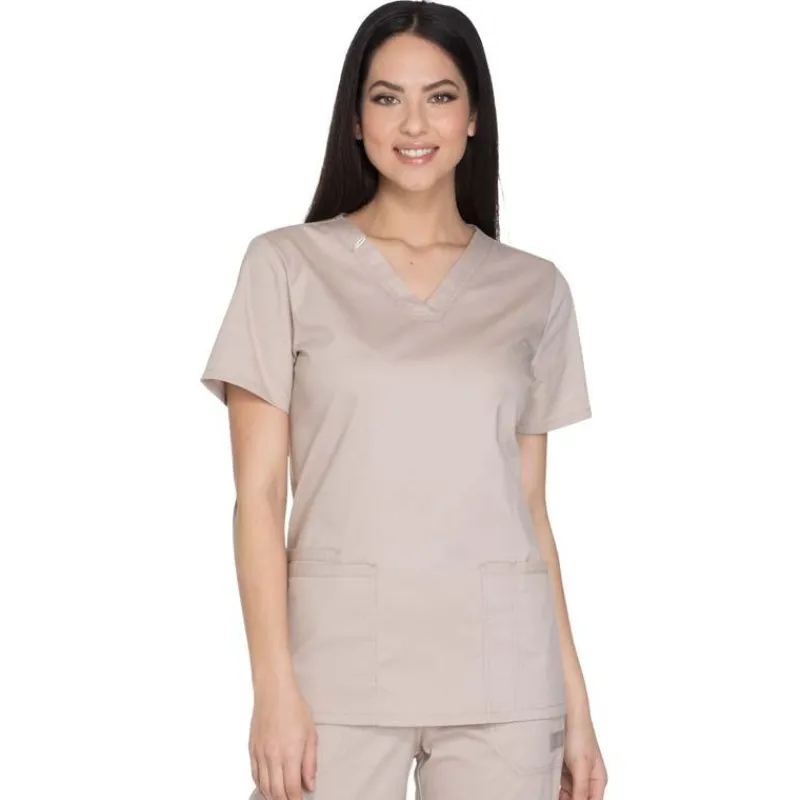 Cherokee Workwear Stretch Scrub Tops*Cherokee Workwear Core Stretch Women's V-Neck Scrub Top