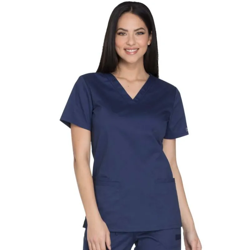 Cherokee Workwear Stretch Scrub Tops*Cherokee Workwear Core Stretch Women's V-Neck Scrub Top