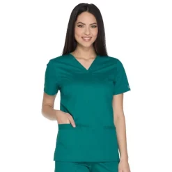 Cherokee Workwear Stretch Scrub Tops*Cherokee Workwear Core Stretch Women's V-Neck Scrub Top