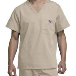Cherokee Workwear Scrub Tops*Men's V-Neck Scrub Top