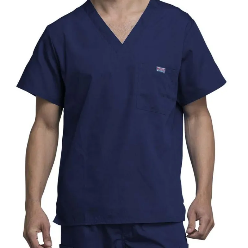 Cherokee Workwear Scrub Tops*Men's V-Neck Scrub Top