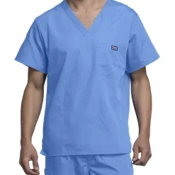 Cherokee Workwear Scrub Tops*Men's V-Neck Scrub Top
