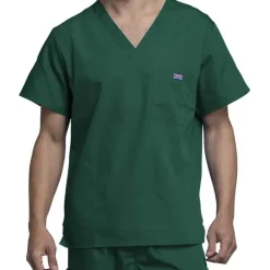 Cherokee Workwear Scrub Tops*Men's V-Neck Scrub Top