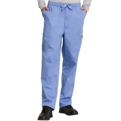 Cherokee Workwear Scrub Pants*Men's Zip Fly Cargo Scrub Pants
