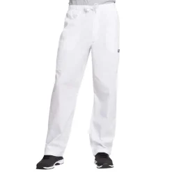 Cherokee Workwear Scrub Pants*Men's Zip Fly Cargo Scrub Pants-Short