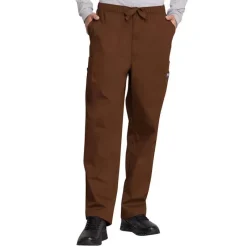 Cherokee Workwear Scrub Pants*Men's Zip Fly Cargo Scrub Pants