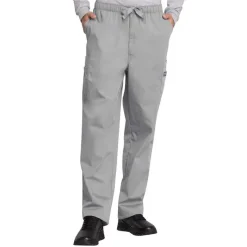 Cherokee Workwear Scrub Pants*Men's Zip Fly Cargo Scrub Pants -Talls