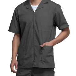 Cherokee Workwear Lab Coats & Jackets*Men's Zip Front Scrub Jacket