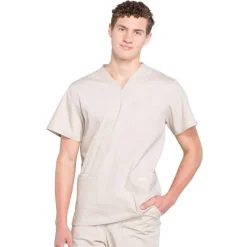 Cherokee WW Professionals Scrub Tops*Cherokee Workwear Professionals Men's V-Neck Scrub Top