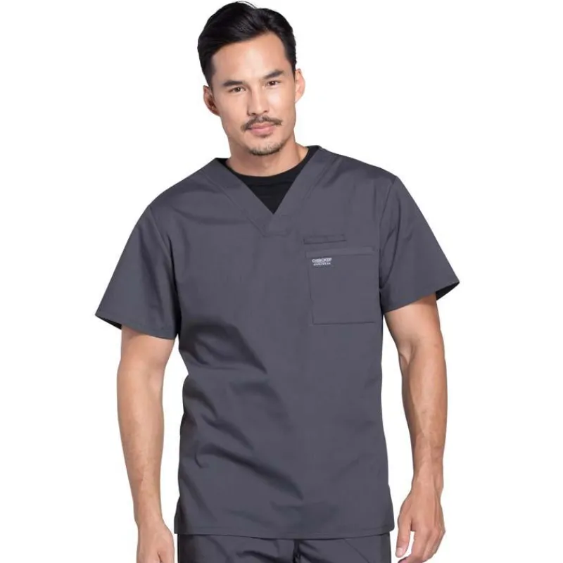 Cherokee WW Professionals Scrub Tops*Cherokee Workwear Professionals Men's V-Neck Scrub Top