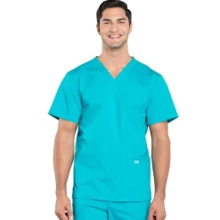 Cherokee WW Professionals Scrub Tops*Cherokee Workwear Professionals Men's V-Neck Scrub Top