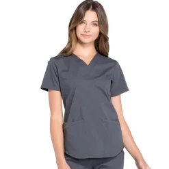 Cherokee WW Professionals Scrub Tops*Cherokee Workwear Professionals Women's V-Neck Scrub Top