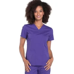 Cherokee WW Professionals Scrub Tops*Cherokee Workwear Professionals Women's V-Neck Scrub Top
