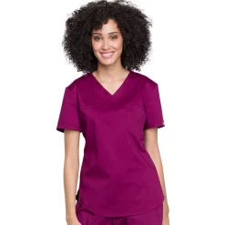 Cherokee WW Revolution Scrub Tops*Cherokee Workwear Revolution Women's V-Neck O.R. Scrub Top