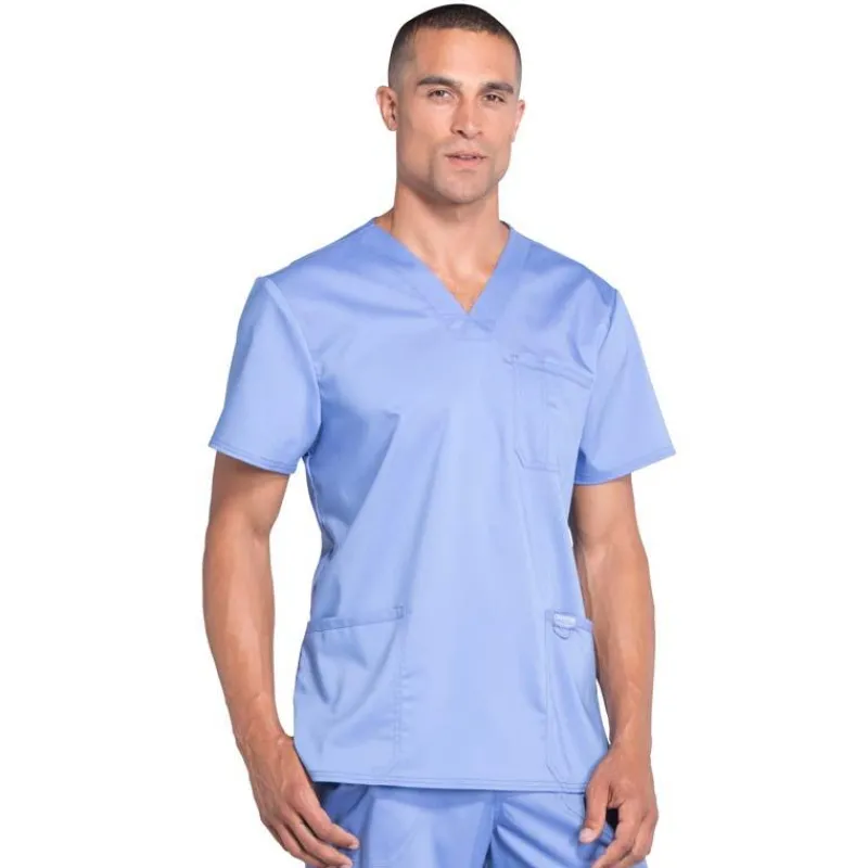 Cherokee WW Revolution Scrub Tops*Cherokee Workwear Revolution Men's V-Neck Scrub Top