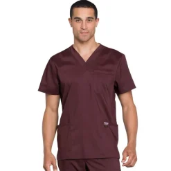 Cherokee WW Revolution Scrub Tops*Cherokee Workwear Revolution Men's V-Neck Scrub Top