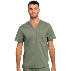 Cherokee WW Revolution Scrub Tops*Cherokee Workwear Revolution Men's V-Neck Scrub Top