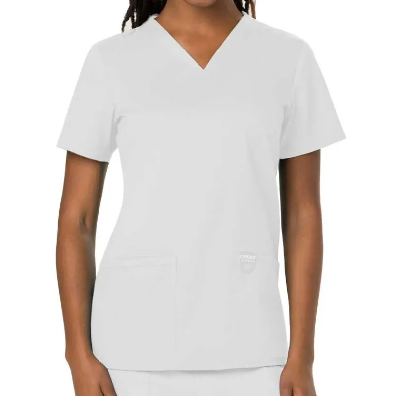 Cherokee WW Revolution Scrub Tops*Cherokee Workwear Revolution Women's V-Neck Scrub Top