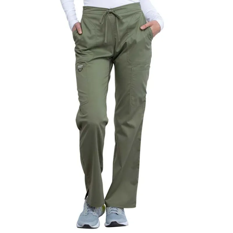 Cherokee WW Revolution Scrub Pants*Cherokee Workwear Revolution Women's Drawstring Cargo Scrub Pant