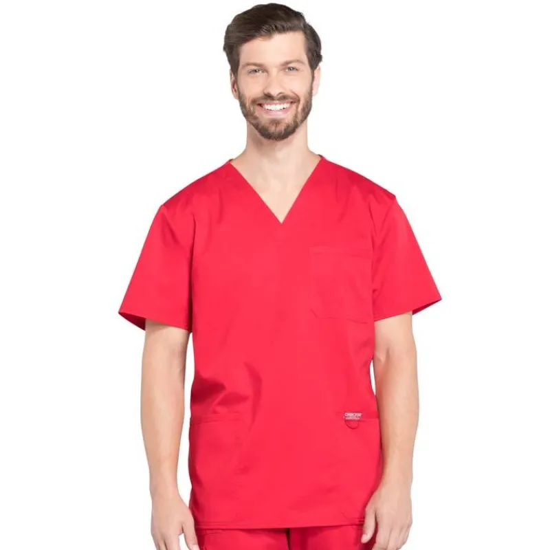 Cherokee WW Revolution Scrub Tops*Cherokee Workwear Revolution Men's V-Neck Scrub Top
