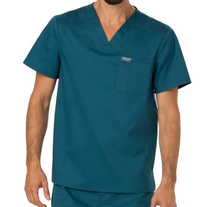 Cherokee WW Revolution Scrub Tops*Cherokee Workwear Revolution Men's V-Neck Scrub Top