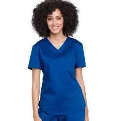 Cherokee WW Revolution Scrub Tops*Cherokee Workwear Revolution Women's V-Neck O.R. Scrub Top