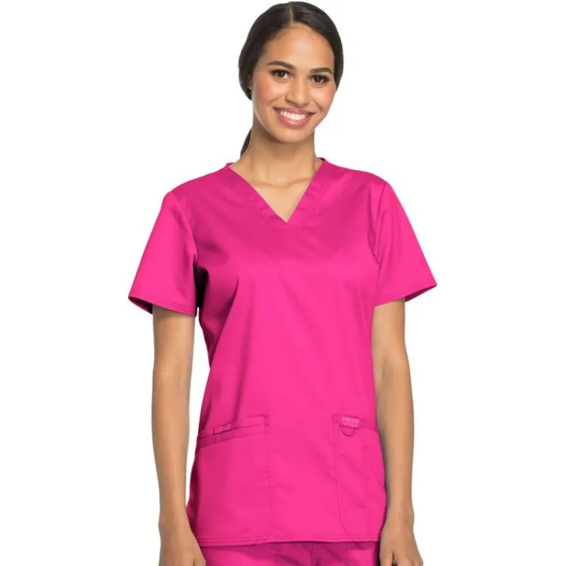 Cherokee WW Revolution Scrub Tops*Cherokee Workwear Revolution Women's V-Neck Scrub Top