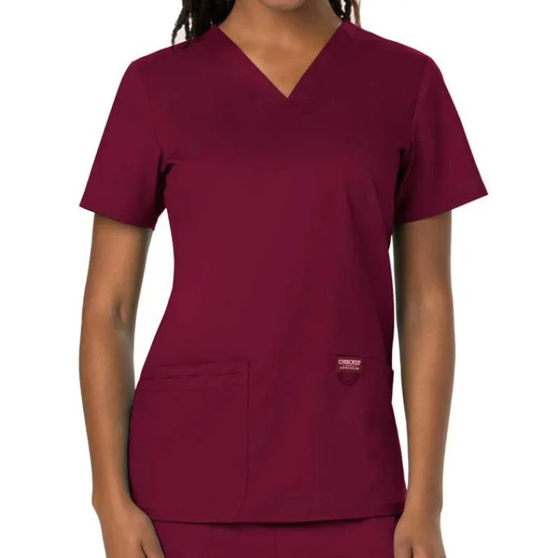 Cherokee WW Revolution Scrub Tops*Cherokee Workwear Revolution Women's V-Neck Scrub Top